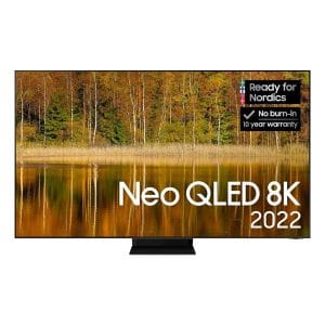 Samsung 85" Fladskærms TV QE85QN800BT QLED 8K