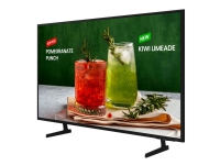 Samsung BE85D-H - 85 Diagonal klasse BED-H Series LED-bagbelyst LCD TV - Crystal UHD - digital skiltning - Smart TV - Tizen OS - 4K UHD (2160p) 3840 x 2160 - HDR - Edge LED BLU - sort