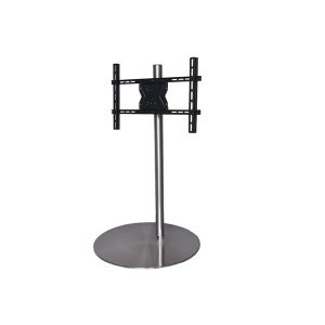 ConnecTech Sinox StandView TV gulvstand med drejbar top - 55"-85" - Alu finish 60 kg 85" Fra 200 x 200 mm